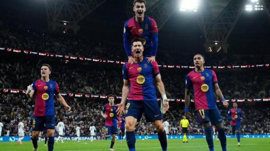 أهداف مباراة ريال مدريد وبرشلونة في السوبر الإسباني (فيديو)