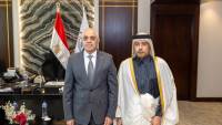  رئيس مجلس أمناء وحدة مكافحة غسل الأموال وتمويل الإرهاب المصرية يستقبل النائب العام القطري 