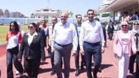 وزير الشباب ومحافظ الإسكندرية يشهدان احتفالية اليوم الرياضي العربي 