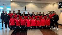 منتخب الناشئين يغادر إلى سويسرا للمشاركة في بطولة الصداقة الدولية