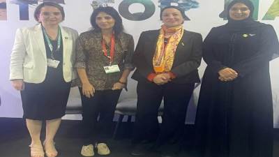 وزيرة البيئة تعقد لقاء متعدد الأطراف مع نظيرتها الإماراتية ومسئولي الاتحاد الدولي لصون الطبيعة