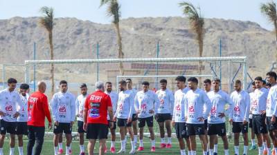  منتخب مصر يخوض تدريبا صباحيا باستاد الدفاع الجوي  (صور)