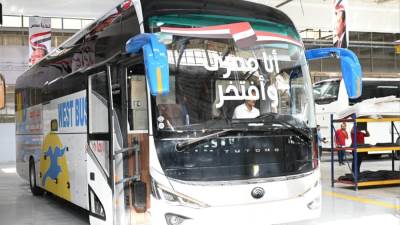 الأتوبيس المصري "نصر سكاي" يشارك في الملتقى الدولي للصناعة 