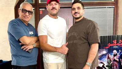 بالصورة ..عمرو يوسف يبدأ تحضيرات الجزء الثاني لفيلم شقو 