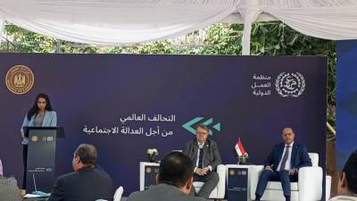 منظمة العمل الدولية: مصر أحرزت تقدما كبيرا تحت قيادة الرئيس السيسي في مجال العدالة الاجتماعية وتحسين معيشة المواطنين