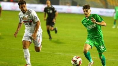  الزمالك يواجه المصري اليوم في الكونفيدرالية 