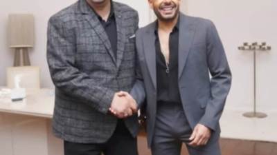 بالصور .. حماقي يحي حفل اطلاق مجموعة ماركيه العقارية مشروع شبابيك الجديد 