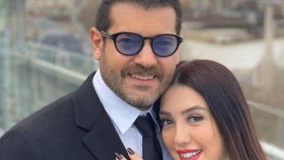 كندة علوش تهنئ عمرو يوسف بعيد ميلاده اليوم 