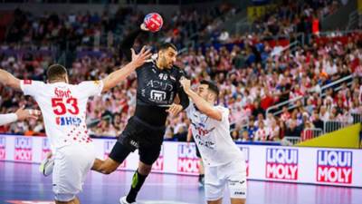 طاقم تحكيم "الماني" لإدارة مباراة مصر و ايسلندا ببطولة العالم لليد