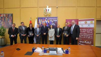 بنك مصر يوقع بروتوكولي تعاون مع وزارة التضامن الاجتماعي ومؤسسة صناع الخير