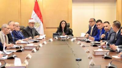 وزيرة التضامن تناقش استراتيجية عمل "بنك ناصر الاجتماعي" خلال الثلاث سنوات القادمة