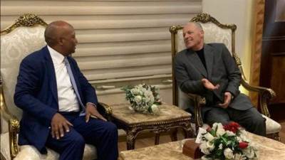 موتسيبي يهنىء أبوريدة على فوزه برئاسة اتحاد شمال أفريقيا