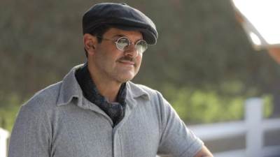 عمرو يوسف ينشر صورة مع هشام ماجد في كواليس فيلم " درويش " 