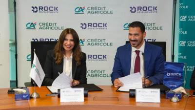 بنك كريدي أجريكول يوقع بروتوكول تعاون لتمويل عقاري حر مع «Rock Developments»