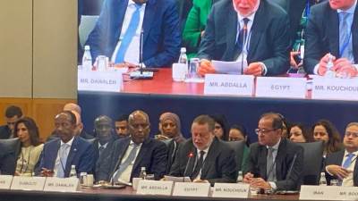 حسن عبدالله يشارك في الاجتماع الثاني لوزراء المالية ومحافظي البنوك المركزية لمجموعة الـ20