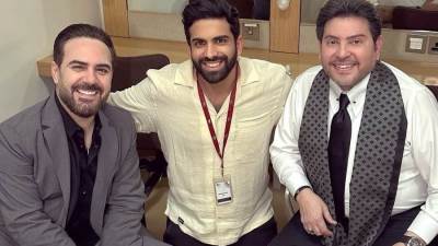 بالصور .. هاني شاكر ووائل جسار يحييان حفلا غنائيا كبيرا بأوبرا دبي 