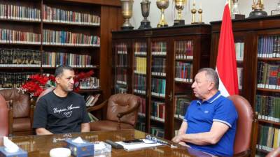 الأهلي يكرم سامي قمصان بعد رحيله عن الفريق 