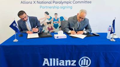أليانز بمصر تعزز شراكتها مع اللجنة البارالمبية الدولية لدعم الرياضيين البارالمبيين المصريين