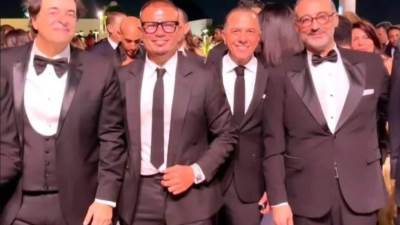 بالصور .. عمرو دياب ونانسي عجرم يحييان حفل زفاف بحضور نجوم الفن والسياسة والبيزنيس 