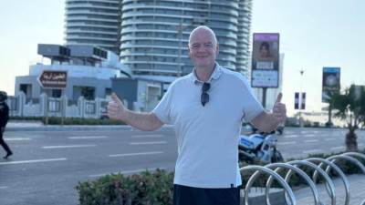 انفانتينو يتجول في العلمين 