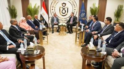 رئيس هيئة الرعاية الصحية يبحث مع الرئيس التنفيذي لمصرف أبوظبي الإسلامي سبل التعاون الاستراتيجي