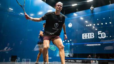 تألق 4 لاعبين مصريين في اليوم الثاني من دور الـ16 في بطولة CIB المفتوحة للإسكواش 2025