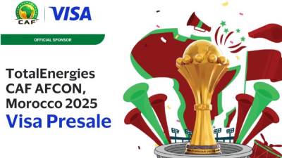 فيزا تقدم أولوية لحاملي بطاقاتها للحصول علي تذاكر كأس الأمم الإفريقية توتال إنيرجي المغرب 2025، قبل الطرح العام