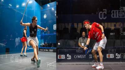 ختام استثنائي لليوم الثاني والأخير من الدور ربع النهائي لبطولة CIB المفتوحة للإسكواش 2025