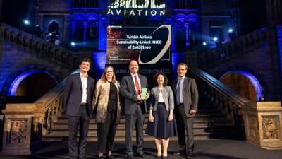 الخطوط الجوية التركية تحصل على 3 جوائز تمويلية من Airline Economics