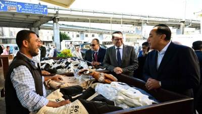 رئيس الوزراء: مشروع تطوير سوق العتبة تنفيذا لتوجيهات الرئيس السيسي