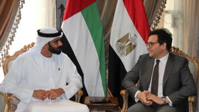 وزير الثقافة المصري ونظيره الإماراتي يوقعان مذكرة تفاهم للتعاون في المجال الثقافي