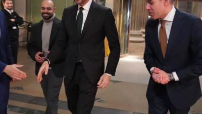 بالصور .. أحمد عز في أول ظهور بعد غياب . احتفل بالمتحف المصري الكبير وسط كبار الشخصيات بسفارة لندن