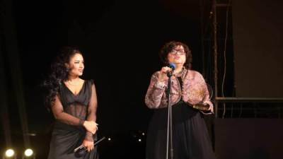 تكريم لميس نجم خلال حفل The Luxury Networking Gala 