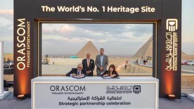 البنك الأهلي المصري يجدد شراكته الاستراتيجية مع شركة أوراسكوم بيراميدز (OPE)