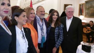 بالصور ..نجوم الفن في ضيافة السفير التركي على هامش مهرجان القاهرة السينمائي 