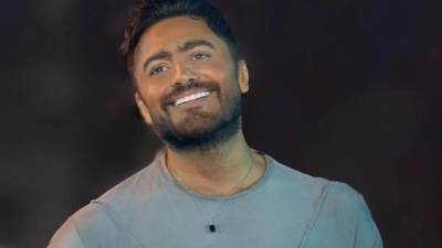 تامر حسني يروج لحفله القادم بقصر عابدين : حفل ضخم 