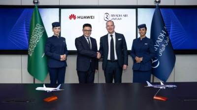 طيران الرياض وهواوي توقّعان مذكرة تفاهم لتعزيز القدرات الرقمية وتقديم تعريف مبتكر لمستقبل السفر الجوي