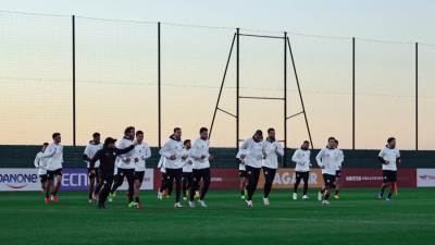 أمم أفريقيا 2025.. منتخب مصر يتدرب بملعب تغازوت استعدادا لمواجهة كوت ديفوار 