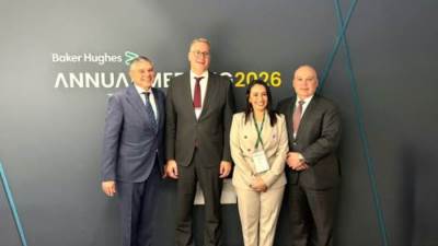 وزير البترول يجتمع مع الرئيس التنفيذي لشركة بيكر هيوز في إيطاليا