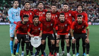 بعثة منتخب مصر تغادر السعودية متجهة لإسبانيا 
