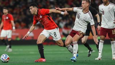 منتخب مصر يتعادل مع إسبانيا بـ 10 لاعبين استعدادا للمونديال 