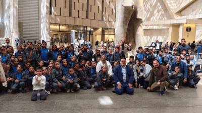 البنك الأهلي الكويتي - مصر ينظم رحلة مدرسية لطلاب المدارس المجتمعية بمحافظة الفيوم