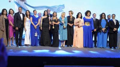 بالصور .. نجوم الفن يتألقون في حفل افتتاح مهرجان أسوان لأفلام المرأة 