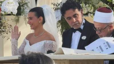 بالصور .. عصام عمر وفتحي عبد الوهاب بحفل زفاف المخرج هاني خليفة 