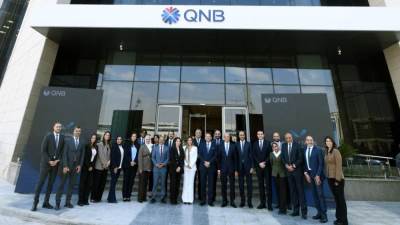  QNB مصر أول بنك فى مصر يفتتح مقره الرئيسي بحى المال والأعمال بالعاصمة الجديدة