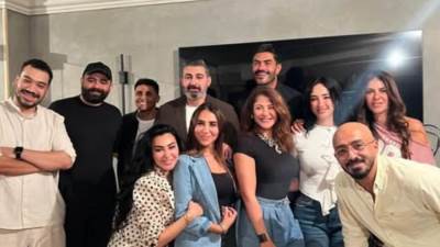 بالصور .. أبطال القناع في الكواليس تمهيدا لرمضان بتوقيع مها سليم 