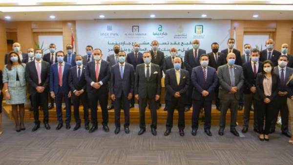 بنكا مصر والأهلي يطلقا مشروعهما جاردينيا سيتي بطريق السويس