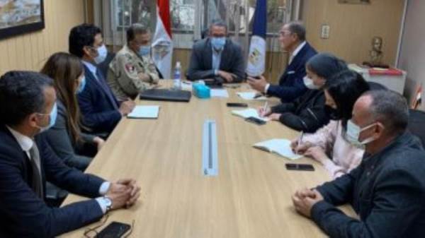 وزير السياحة والأثار يستعرض آخر مستجدات الأعمال بالمتحف المصري الكبير