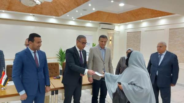 جانب من فعاليات البنك الزراعي لدعم الأسر الأكثر احتياجا