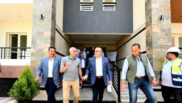 وزير الإسكان يتفقد مشروع سكن لكل المصريين في مدينة بني سويف الجديدة